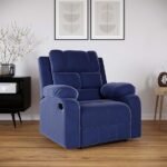 Solimo Perfect Loung Leatherette | Single Seater Sofa Recliner | Manual Recliner - Image 3