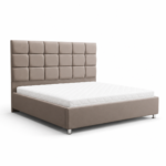 Softland | Wooden Bed | Wooden Cot | Palang For Bedroom Solid Wood Bed |Beige - Image 3
