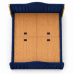 Softland | Wooden With Storage Upholstered Bed /Wooden Cot/Palang For Bedroom Solid Wood Box Bed - Image 4