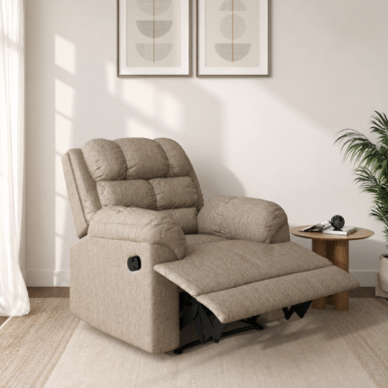 Softland | Plush | Manual Recliner | Febric